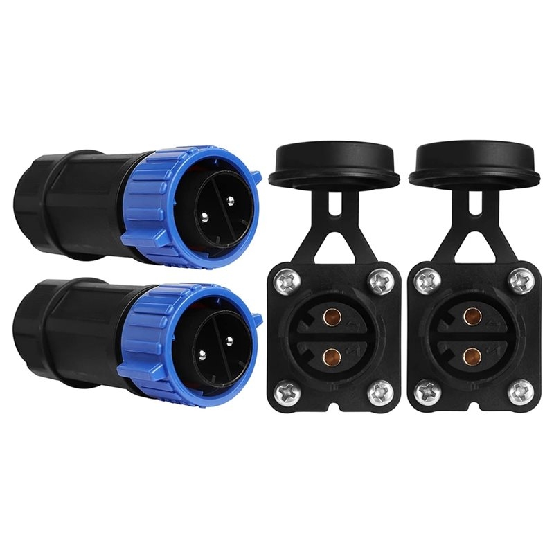 Fishing Boat Trolling Motor - ปลั๊กมอเตอร์ทรอลลิ่ง 2 ชิ้น 12V/24V 36V/48V สำหรับดาวน์ริกเกอร์/รอกตกปลา