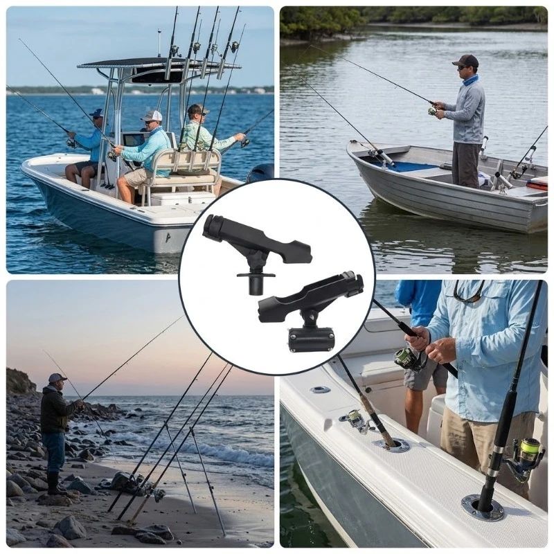 ที่วางคันเบ็ดตกปลาแบบปรับได้ 3 - Fishing Boat Oar บทวิจารณ์และราคา
