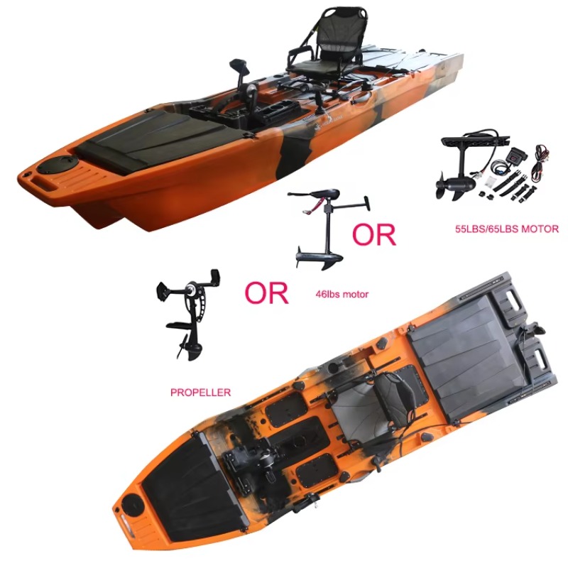 เรือคายัคแบบเดี่ยว Viking 12.6 - Fishing Boat Trolling Motor บทวิจารณ์และราคา