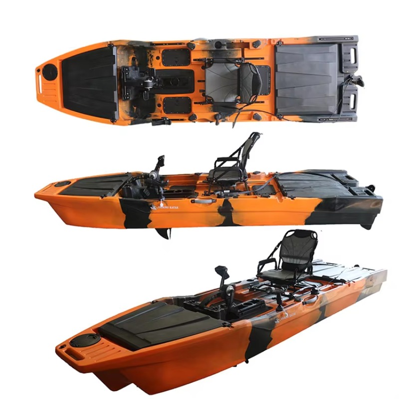 เรือคายัคแบบเดี่ยว Viking 12.6 - Fishing Boat Trolling Motor บทวิจารณ์และราคา