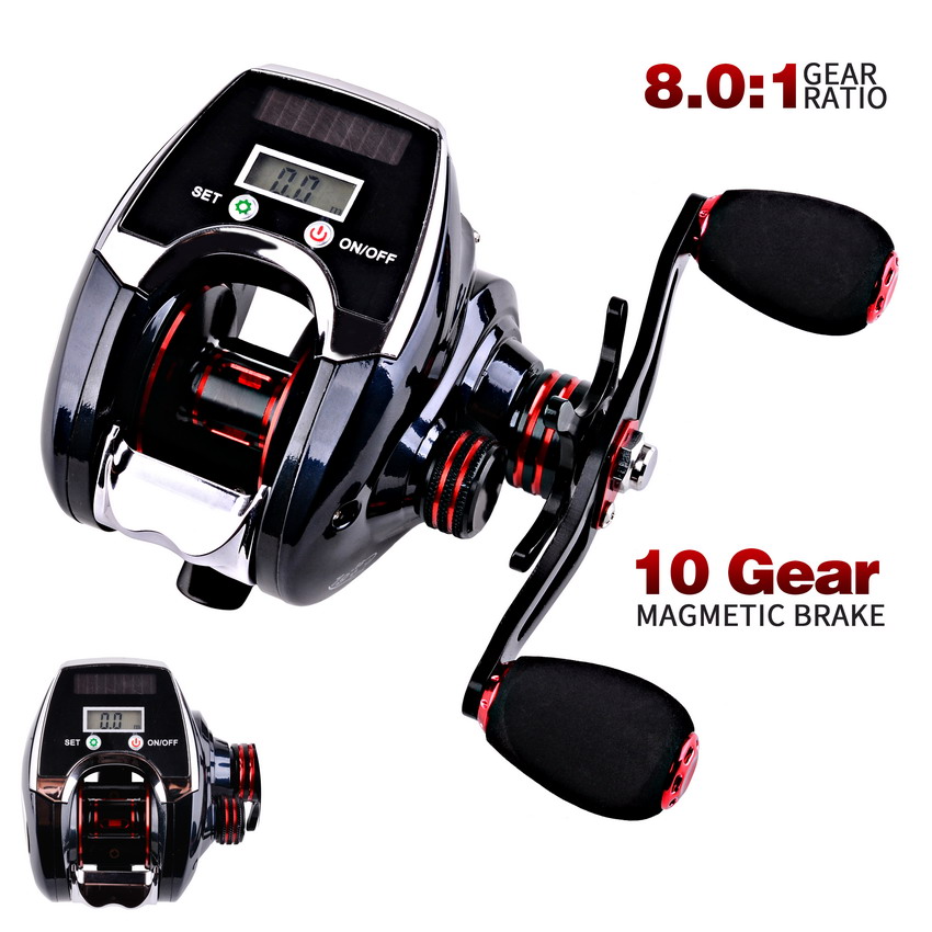 8.0:1 19 + 1BB ตกปลา Reel ซ้าย - Fishing Boat Steering Wheel บทวิจารณ์และราคา